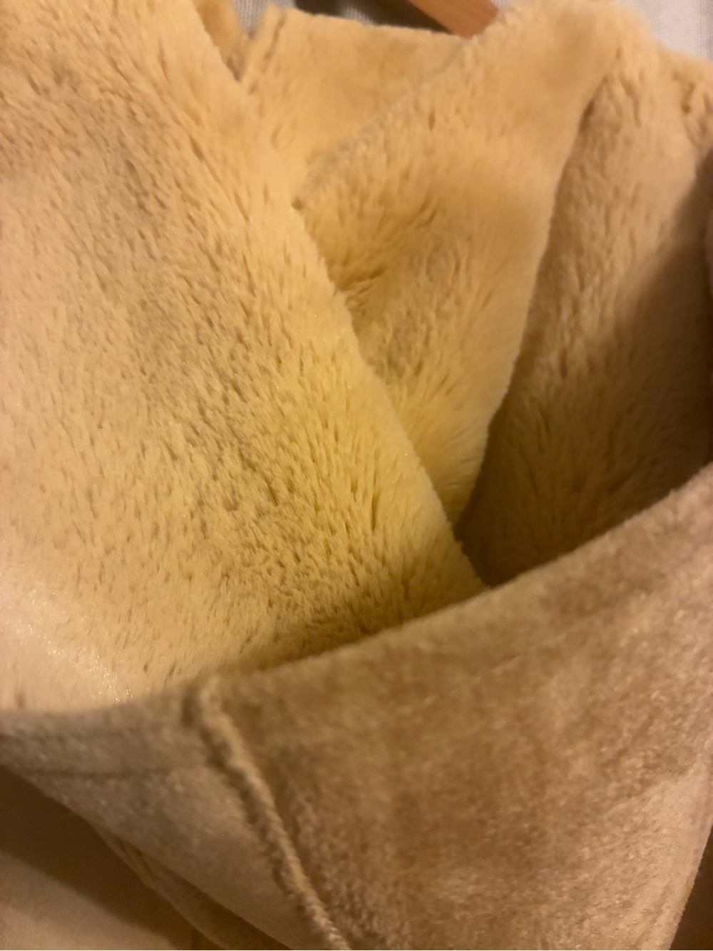 Liz Claiborne faux, leather faux fur size medium - Picture 4 of 10
